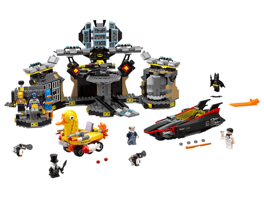 LEGO Set 70909-1 Batcave Break-in Alternate build Ideas: Townhouses, Modular Rooms, and Neighborhood Rebuilds
