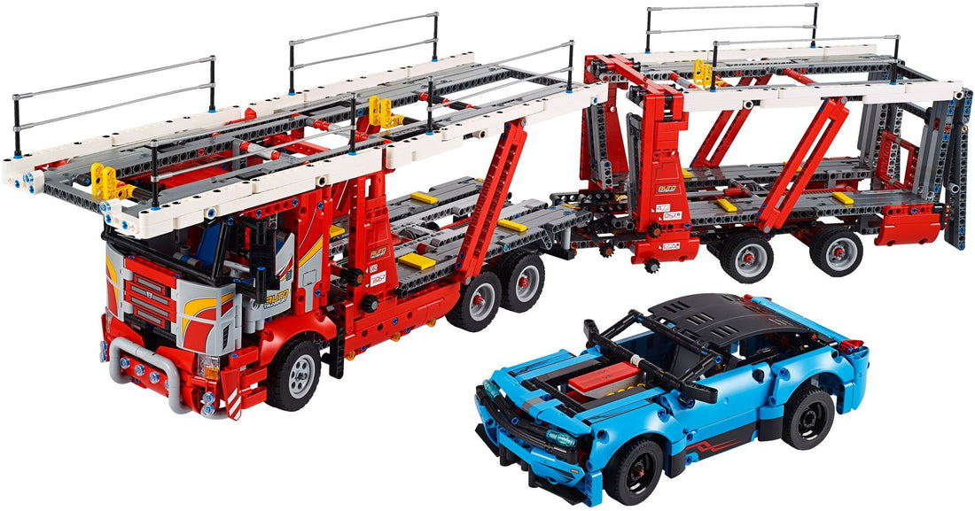 LEGO Set 42098-1 Car Transporter Alternate build Ideas: Harbor Scenes, Ships, and Dockside Rebuilds