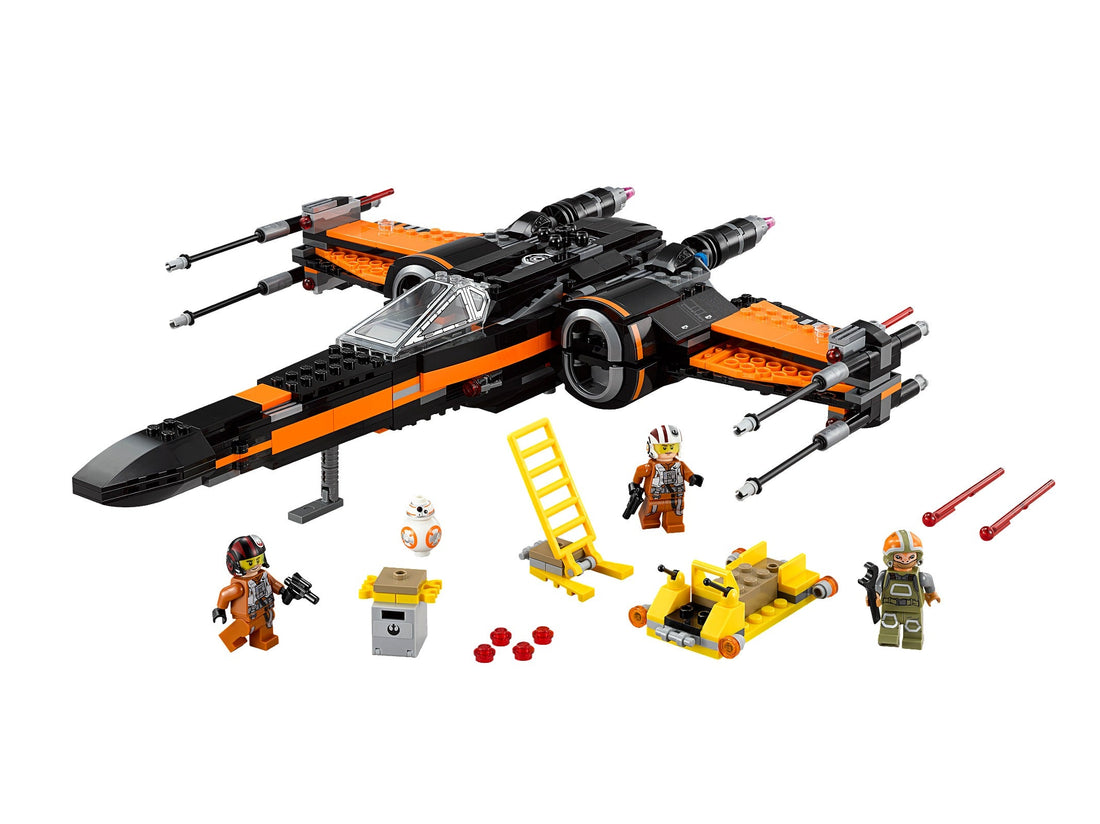 LEGO Set 75102-1 Poe's X-Wing Fighter Alternate build Ideas: Speeders, Gunships, Falcons, and Star Wars Microcraft