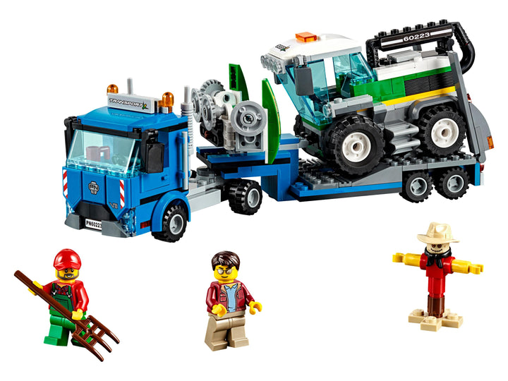 LEGO Set 60223-1 Harvester Transport Alternate build Ideas: Farm Machines, Work Vehicles, and Technic Rebuilds