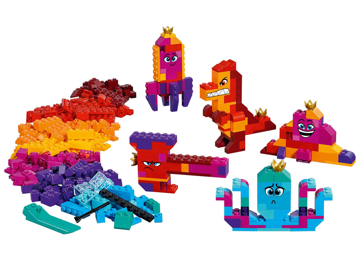 LEGO Set 70825-1 Queen Watevra's Build Whatever Box! Alternate build Ideas: Fortresses, Market Scenes, and Medieval Rebuilds
