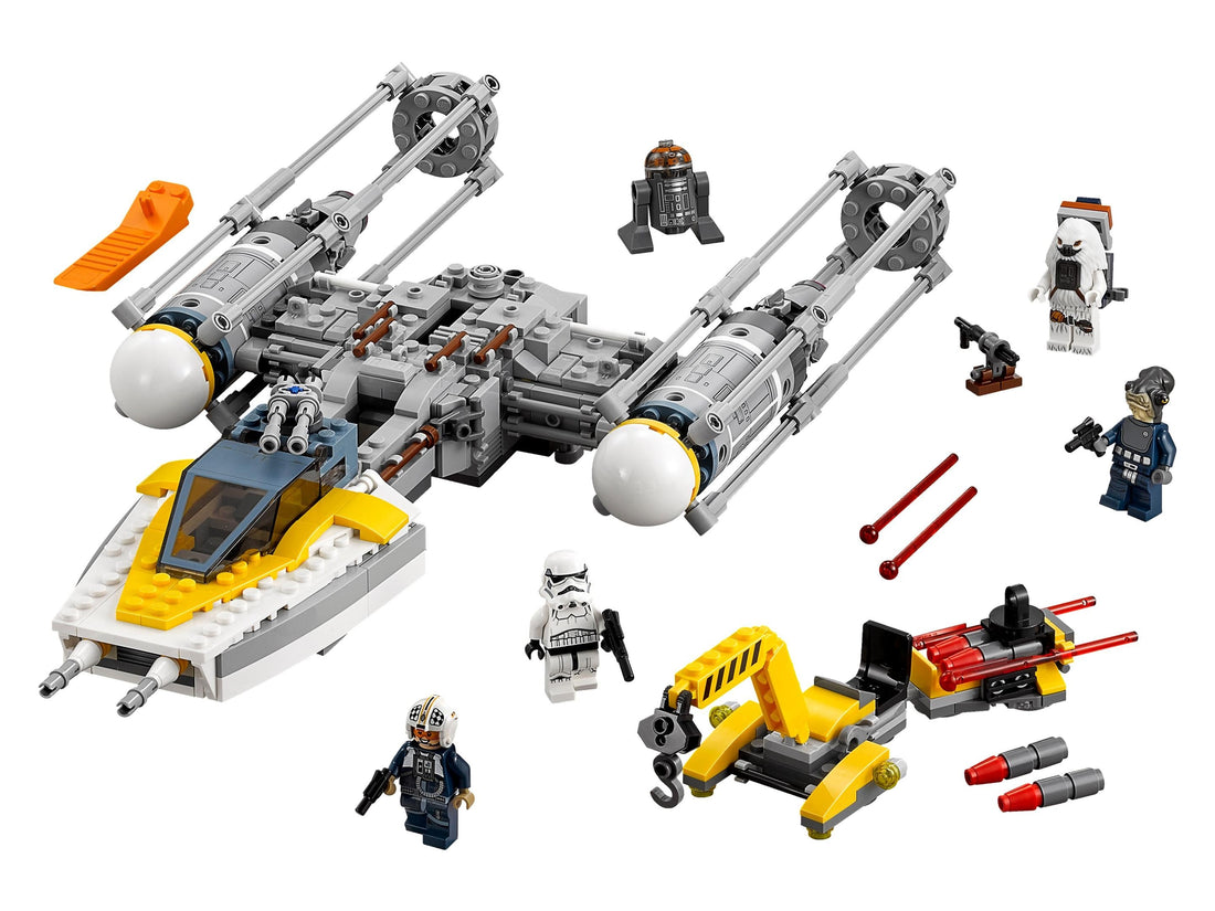 LEGO Set 75172-1 Y-Wing Starfighter Alternate build Ideas: Speeders, Gunships, Falcons, and Star Wars Microcraft