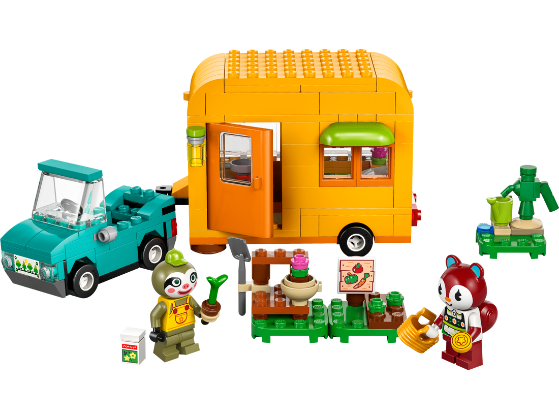 LEGO Set 77054-1 Leif's Caravan & Garden Shop Alternate build Ideas: a fresh display direction