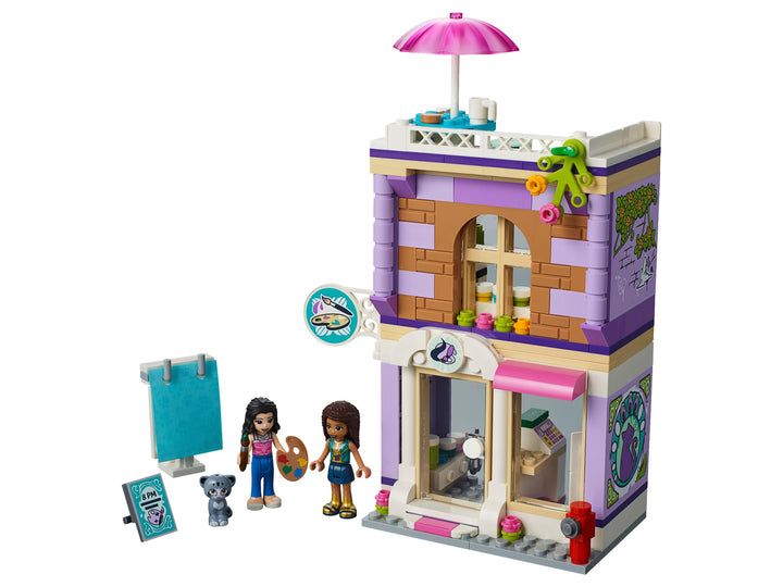 LEGO Set 41365-1 Emma's Art Studio Alternate build Ideas: Townhouses, Modular Rooms, and Neighborhood Rebuilds
