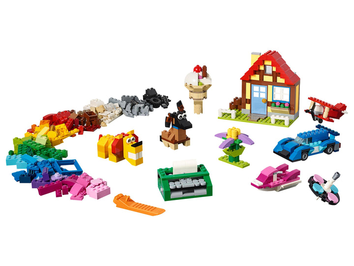 LEGO Set 11005-1 Creative Fun Alternate build Ideas: Fortresses, Market Scenes, and Medieval Rebuilds