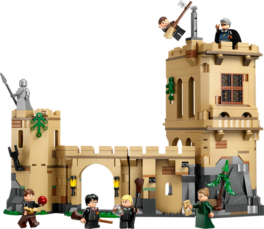 LEGO Set 76447-1 Hogwarts Castle: Flying Lessons Alternate build Ideas: Fortresses, Market Scenes, and Medieval Rebuilds