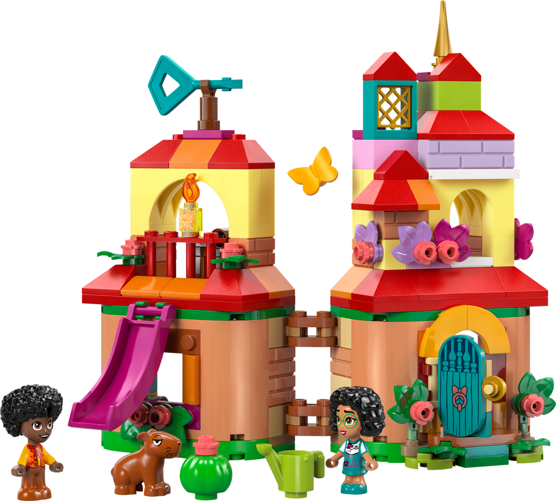 LEGO Set 43261-1 Encanto Mini House Alternate build Ideas: Townhouses, Modular Rooms, and Neighborhood Rebuilds