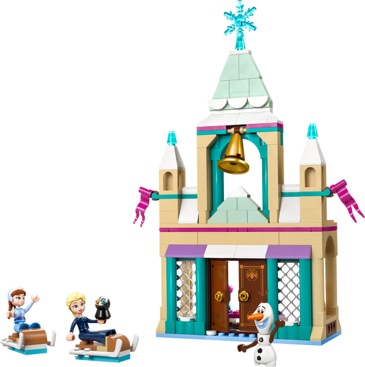 LEGO Set 43265-1 Arendelle Frozen Castle Alternate build Ideas: Fortresses, Market Scenes, and Medieval Rebuilds