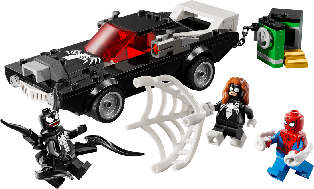LEGO Set 76309-1 Spider-Man vs. Venom Muscle Car Alternate build Ideas: Racers, Road Cars, Trucks, and Technic Vehicle Remixes