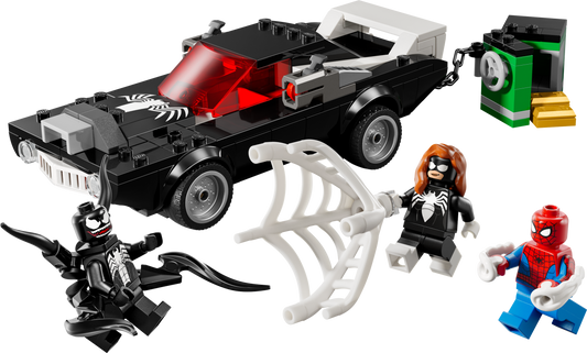 LEGO Set 76309-1 Spider-Man vs. Venom Muscle Car Alternate build Ideas: Racers, Road Cars, Trucks, and Technic Vehicle Remixes