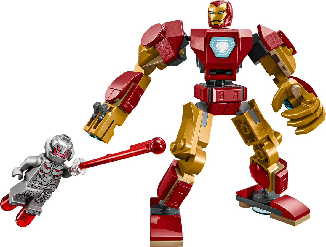 LEGO Set 76307-1 Iron Man Mech vs. Ultron Alternate build Ideas: a gunship-style Star Wars alternate and a fresh display direction