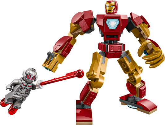 LEGO Set 76307-1 Iron Man Mech vs. Ultron Alternate build Ideas: a gunship-style Star Wars alternate and a fresh display direction