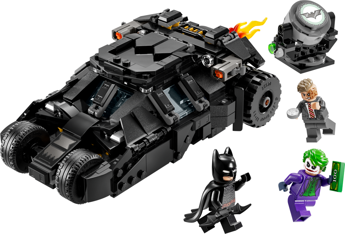 LEGO Set 76303-1 Batman Tumbler vs. Two-Face & The Joker Alternate build Ideas: a fresh display direction