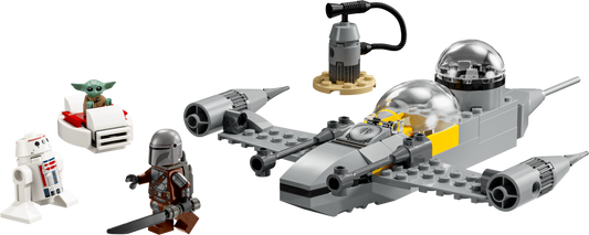 LEGO Set 75410-1 Mando and Grogu's N-1 Starfighter Alternate build Ideas: Speeders, Gunships, Falcons, and Star Wars Microcraft