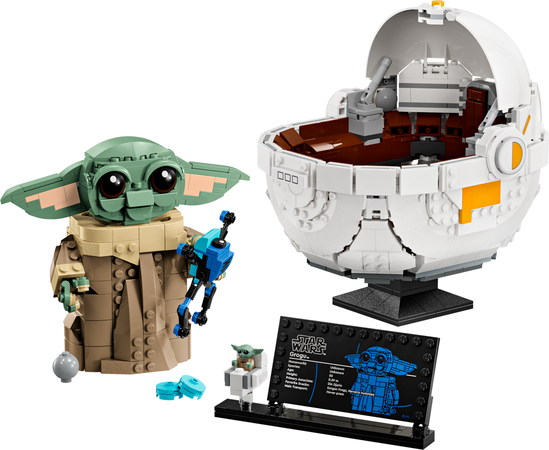 LEGO Set 75403-1 Grogu with Hover Pram Alternate build Ideas: Speeders, Gunships, Falcons, and Star Wars Microcraft
