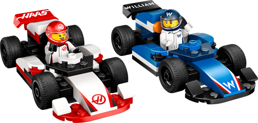 LEGO Set 60464-1 F1 Williams Racing & Haas F1 Race Cars Alternate build Ideas: a fresh display direction and a formula racer