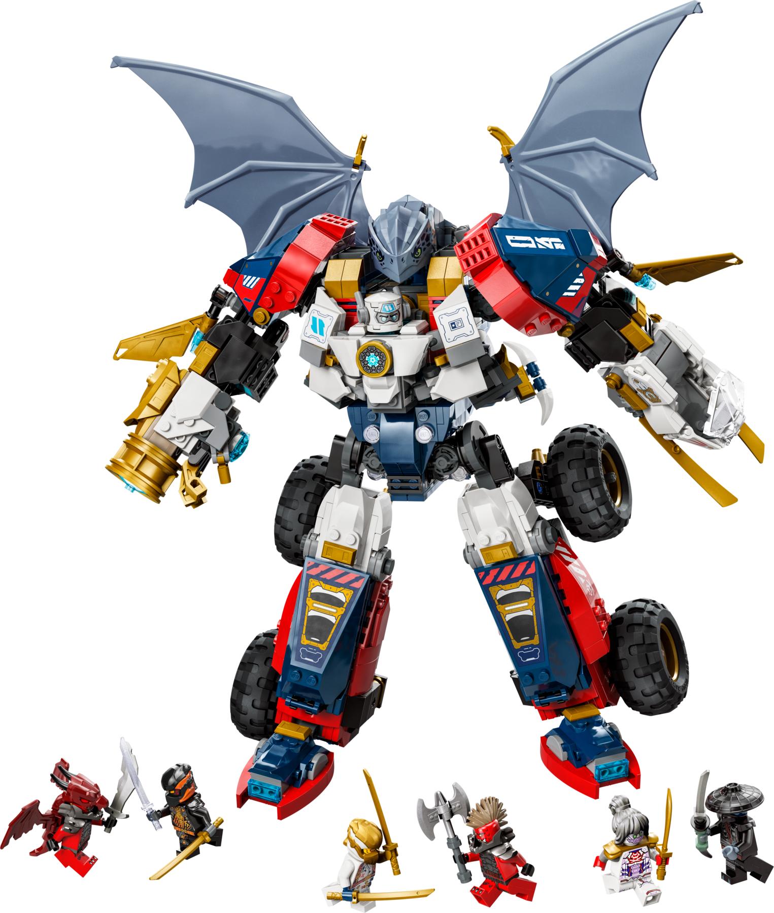LEGO Set 71834-1 Zane's Ultra Combiner Mech Alternate build Ideas