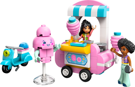 LEGO Set 42643-1 Cotton Candy Stand and Scooter Alternate build Ideas: Speeders, Gunships, Falcons, and Star Wars Microcraft