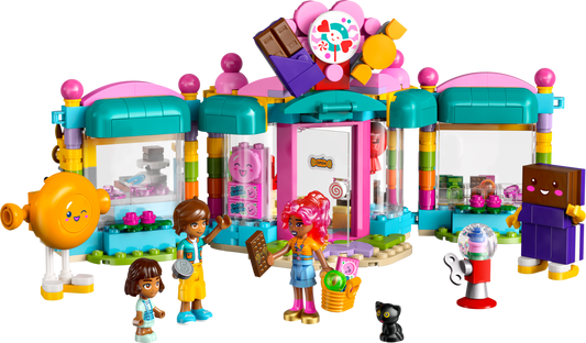 LEGO Set 42649-1 Heartlake City Candy Store Alternate build Ideas: Townhouses, Modular Rooms, and Neighborhood Rebuilds