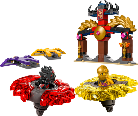 LEGO Set 71826-1 Dragon Spinjitzu Battle Pack Alternate build Ideas: a fresh display direction