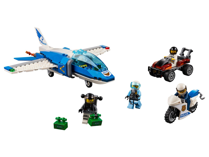LEGO Set 60208-1 Sky Police Parachute Arrest Alternate build Ideas: Harbor Scenes, Ships, and Dockside Rebuilds