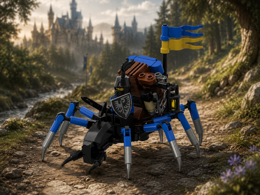 Black Falcon Spider Rider Free Building Instructions