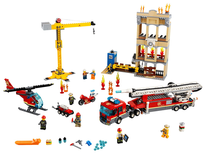 LEGO Set 60216-1 Downtown Fire Brigade Alternate build Ideas: Racers, Road Cars, Trucks, and Technic Vehicle Remixes