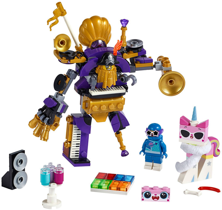 LEGO Set 70848-1 Systar Party Crew Alternate build Ideas: a fresh display direction