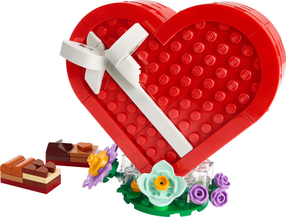 LEGO Set 40759-1 Celebration Series: Valentine's Day Box Alternate build Ideas: Townhouses, Modular Rooms, and Neighborhood Rebuilds