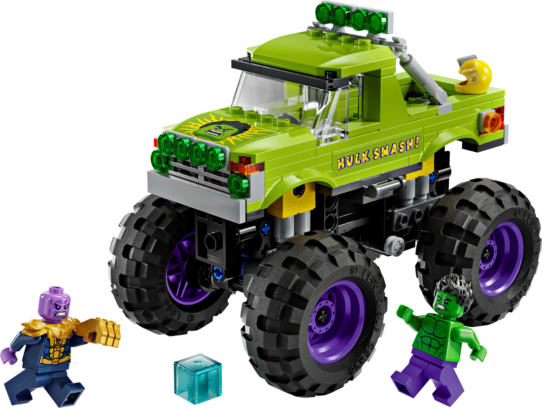 LEGO Set 76312-1 The Hulk Truck vs. Thanos Alternate build Ideas: Racers, Road Cars, Trucks, and Technic Vehicle Remixes