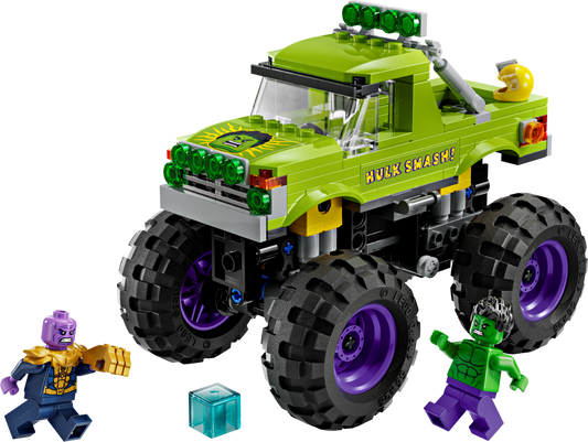 LEGO Set 76312-1 The Hulk Truck vs. Thanos Alternate build Ideas: Racers, Road Cars, Trucks, and Technic Vehicle Remixes