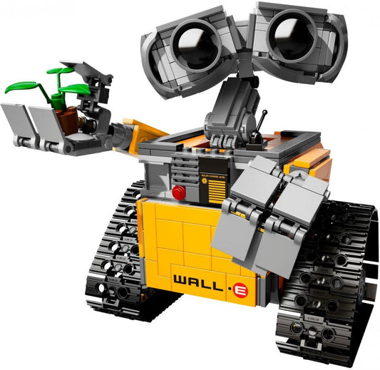 LEGO Set 21303-2 WALL•E [Fixed Neck Version] Alternate build Ideas: A Millennium Bat for the Batsuit Parts
