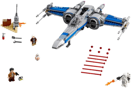LEGO Set 75149-1 Resistance X-Wing Fighter Alternate build Ideas: Speeders, Gunships, Falcons, and Star Wars Microcraft