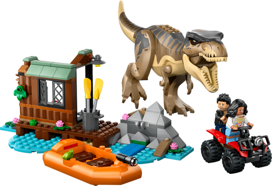 LEGO Set 76975-1 T. rex River Escape Alternate build Ideas: Harbor Scenes, Ships, and Dockside Rebuilds