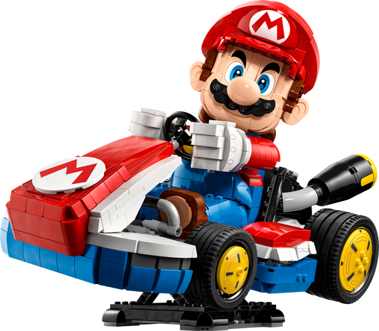 LEGO Set 72037-1 Mario Kart – Mario & Standard Kart Alternate build Ideas: Speeders, Gunships, Falcons, and Star Wars Microcraft