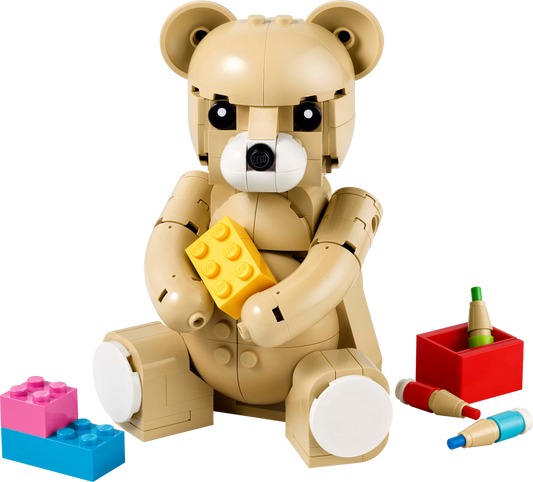 LEGO Set 40763-1 Children's Day Teddy Bear Alternate build Ideas: a fresh display direction