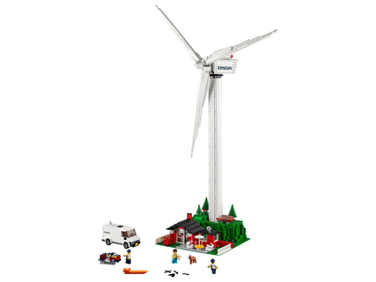 LEGO Set 10268-1 Vestas Wind Turbine Alternate build Ideas: a fresh display direction