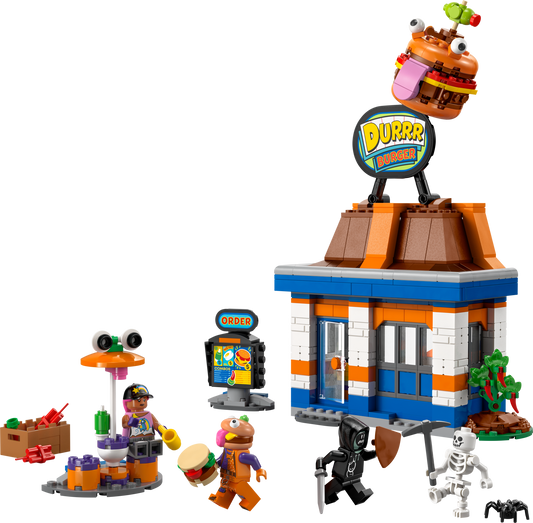 LEGO Set 77076-1 Durrr Burger Restaurant Alternate build Ideas: a fresh display direction