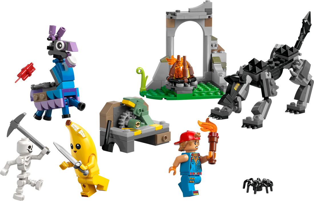 LEGO Set 77075-1 Peely & Sparkplug's Camp Alternate build Ideas: a fresh display direction