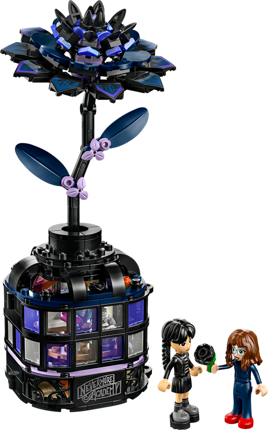 LEGO Set 76784-1 Black Dahlia Flower Alternate build Ideas: a floral display rebuild