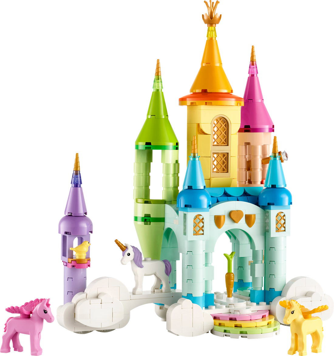 LEGO Set 31175-1 Unicorn Castle Alternate build Ideas: Fortresses, Market Scenes, and Medieval Rebuilds