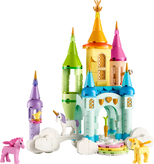 LEGO Set 31175-1 Unicorn Castle Alternate build Ideas: Fortresses, Market Scenes, and Medieval Rebuilds