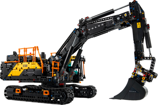 LEGO Set 42215-1 Volvo EC500 Hybrid Excavator Alternate build Ideas: a fresh display direction