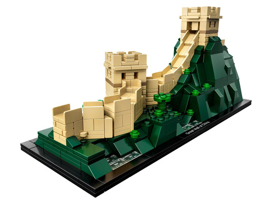 LEGO Set 21041-1 Great Wall of China Alternate build Ideas: a fresh display direction