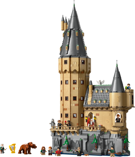 LEGO Set 76454-1 Hogwarts Castle: The Main Tower Alternate build Ideas: Fortresses, Market Scenes, and Medieval Rebuilds