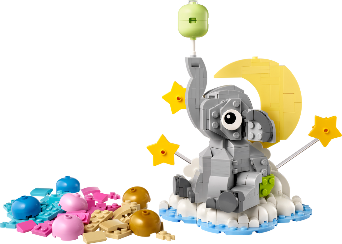 LEGO Set 40814-1 Baby Elephant in the Sky Alternate build Ideas: a fresh display direction