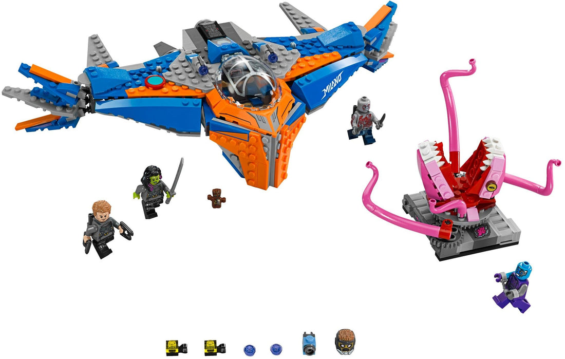 LEGO Set 76081-1 The Milano vs. The Abilisk Alternate build Ideas: a fresh display direction