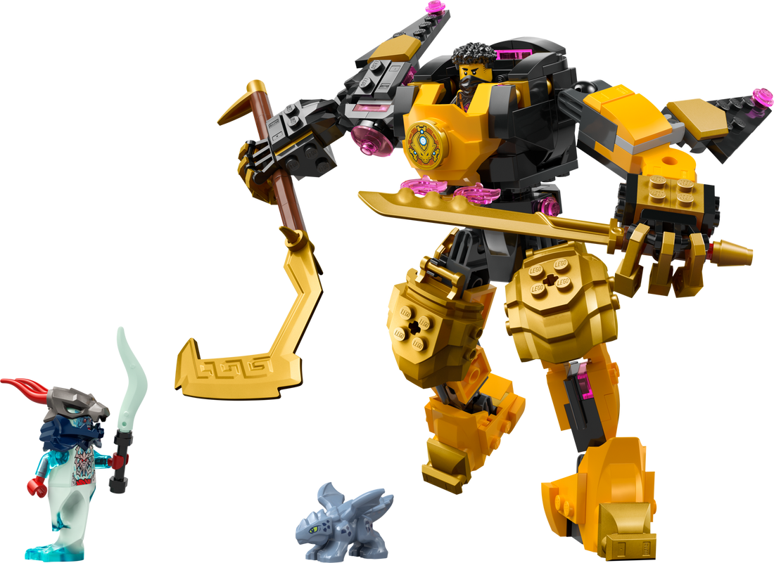 LEGO Set 71839-1 Arin's Spinjitzu Battle Mech Alternate build Ideas: a fresh display direction