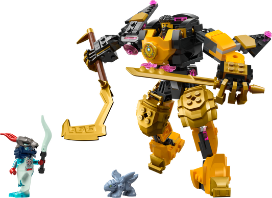 LEGO Set 71839-1 Arin's Spinjitzu Battle Mech Alternate build Ideas: a fresh display direction