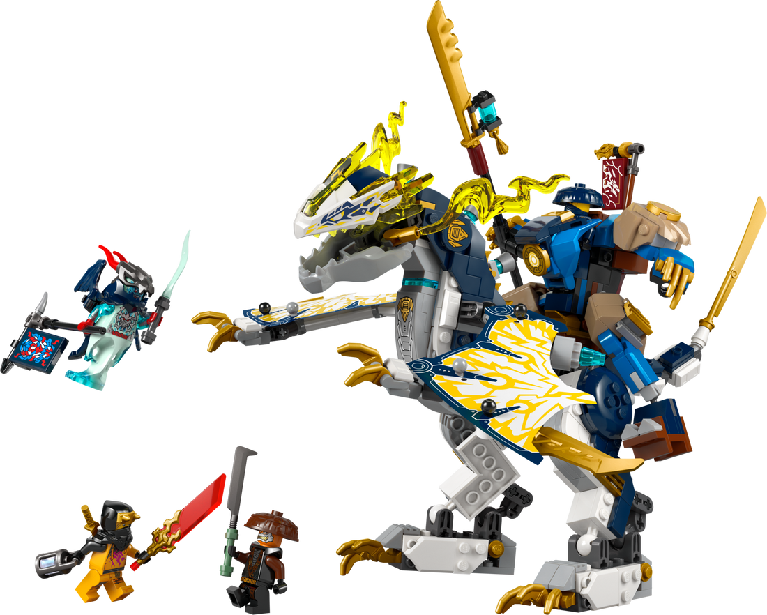 LEGO Set 71843-1 Rogue's Mech Dragon Rider Alternate build Ideas: a fresh display direction